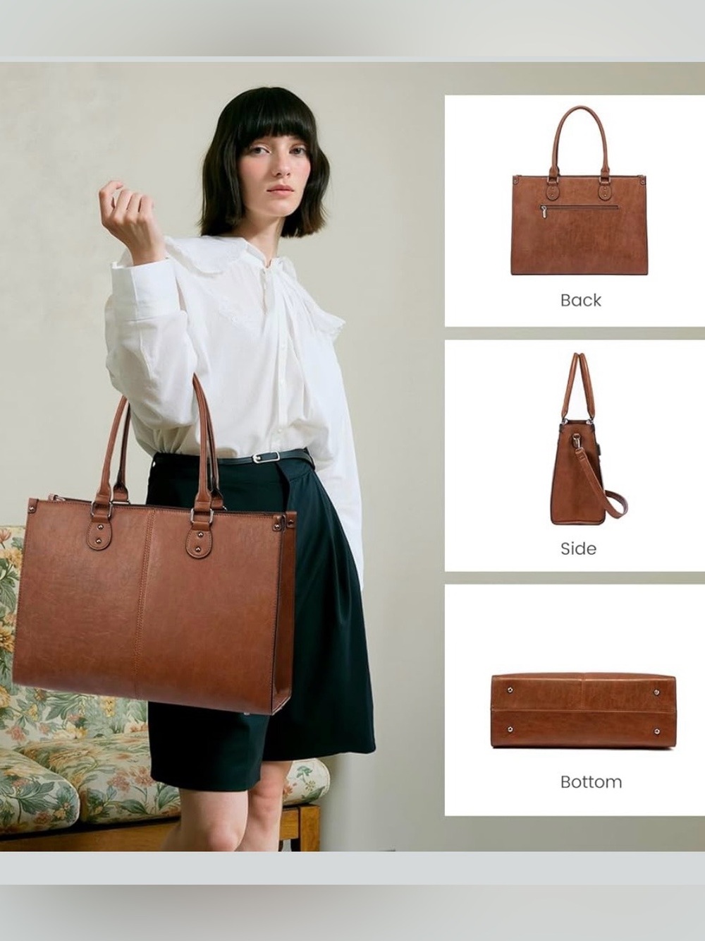 Stylish Briefcase 💼🧡